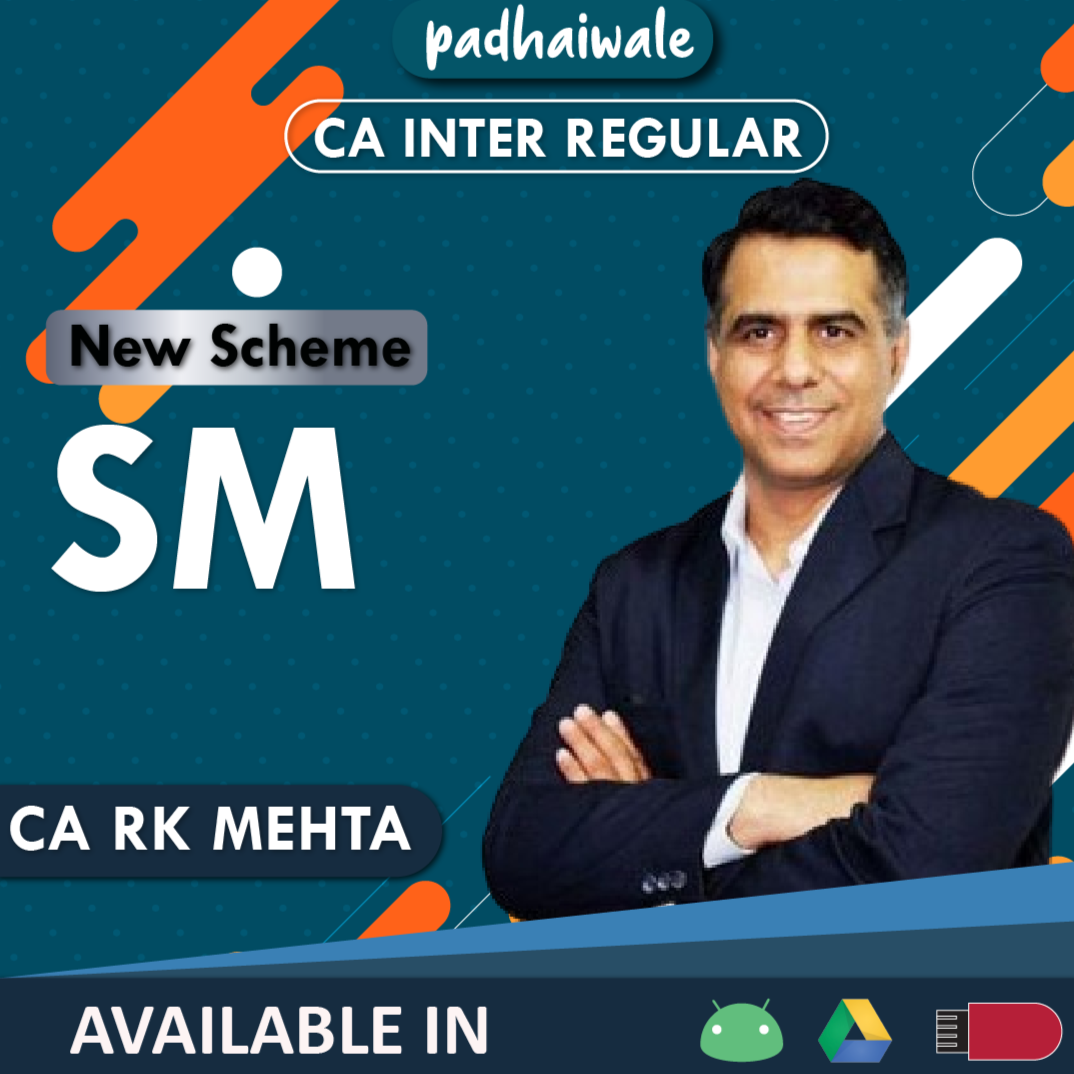 CA Inter SM New Scheme R K Mehta