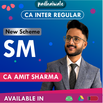 CA Inter SM New Scheme Amit Sharma