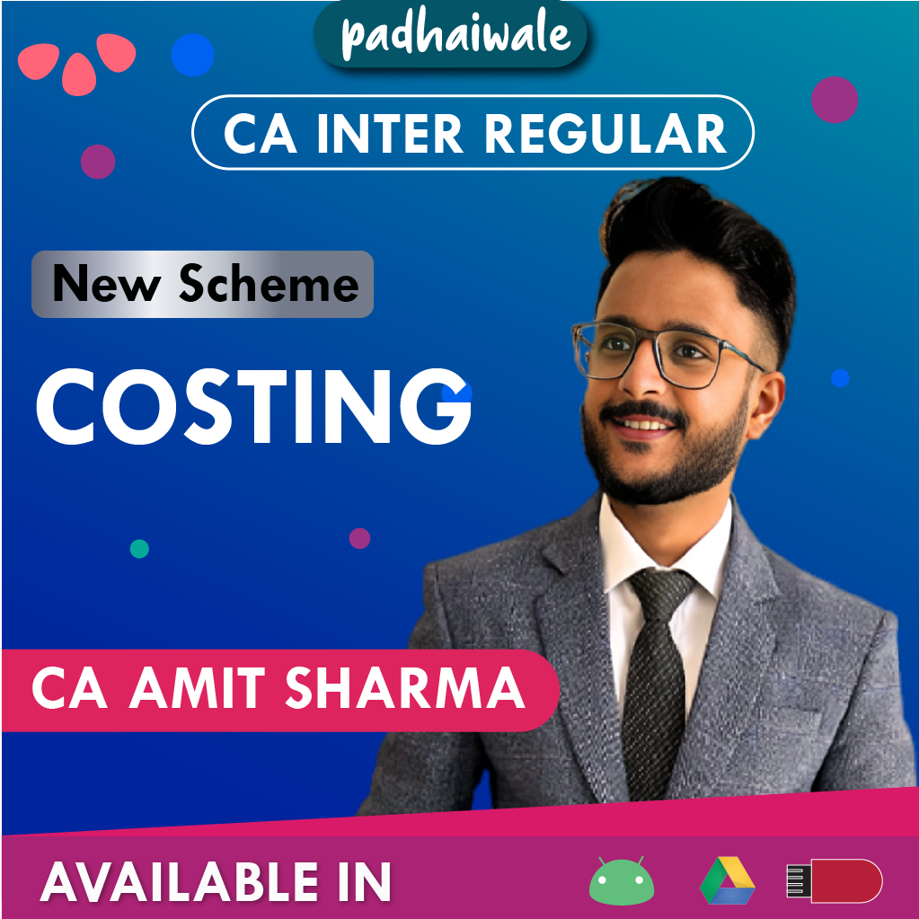 CA Inter Costing New Scheme Amit Sharma