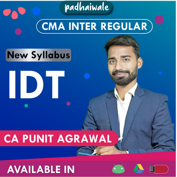 CMA Inter IDT Punit Agrawal