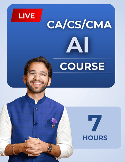 AI Accelerator Course 3.0 for CA Students by CA Shubham Singhal