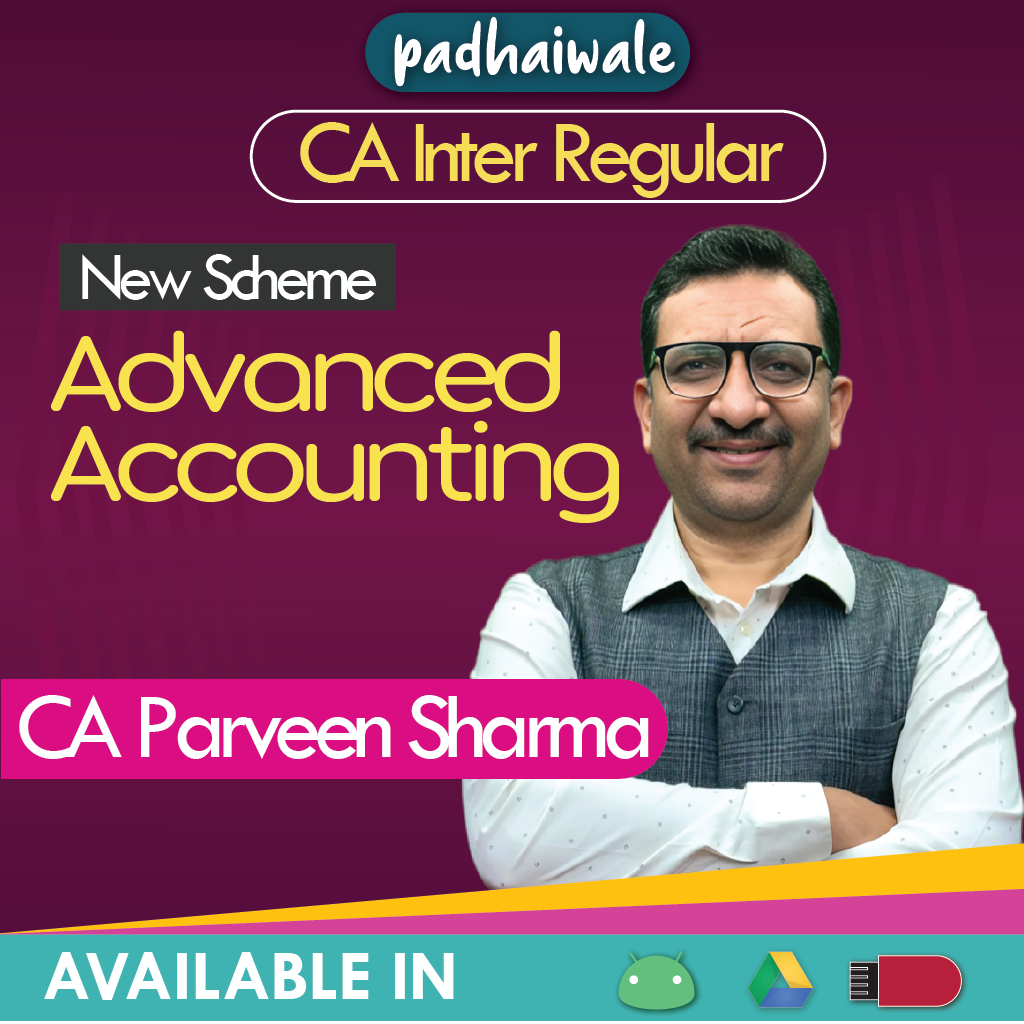 CA Inter Advanced Accounting Regular Batch New Scheme by CA Parveen Sharma