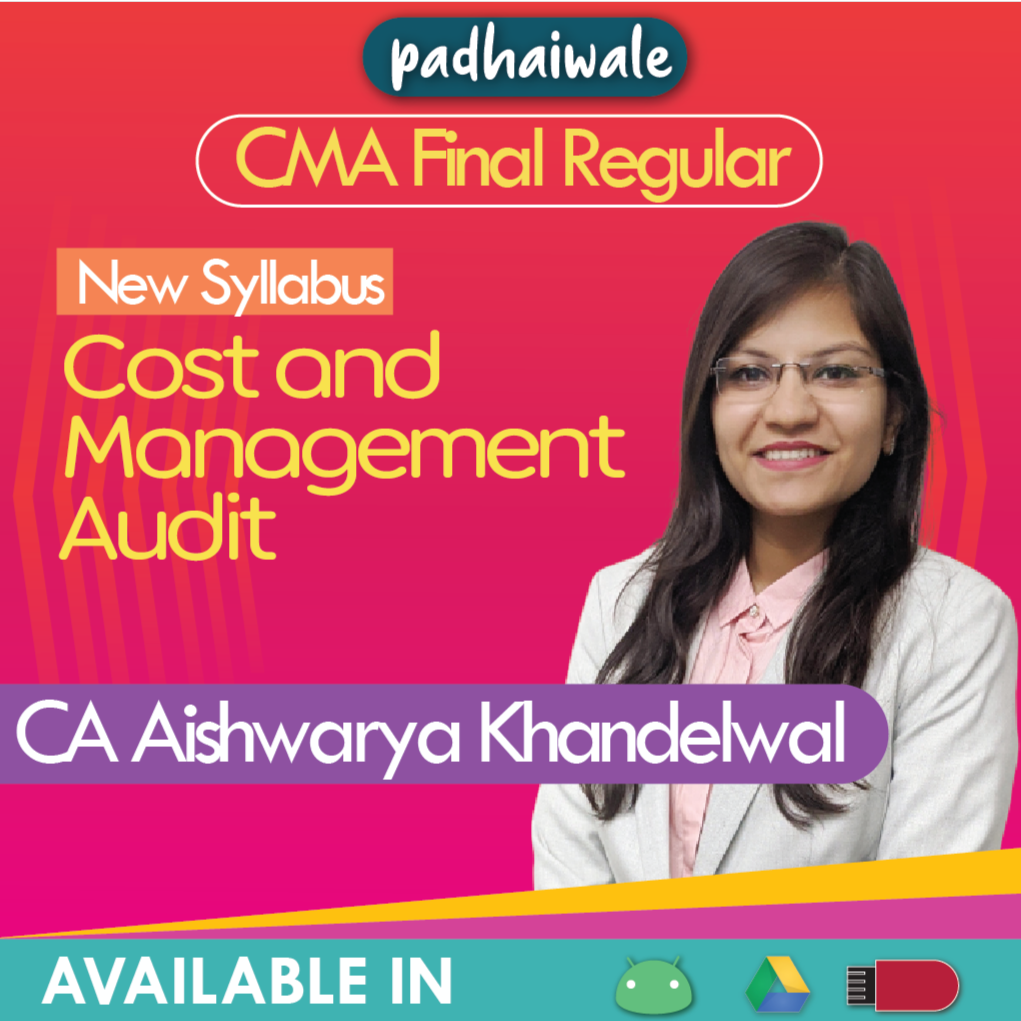 CMA Final Cost and Management Audit Aishwarya Khandelwal