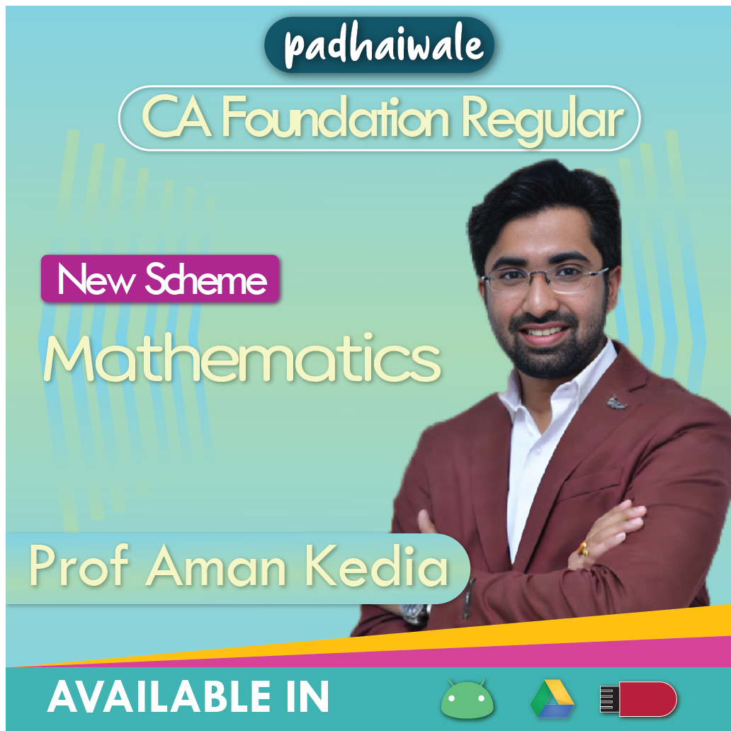 CA Foundation Mathematics New Scheme Aman Kedia
