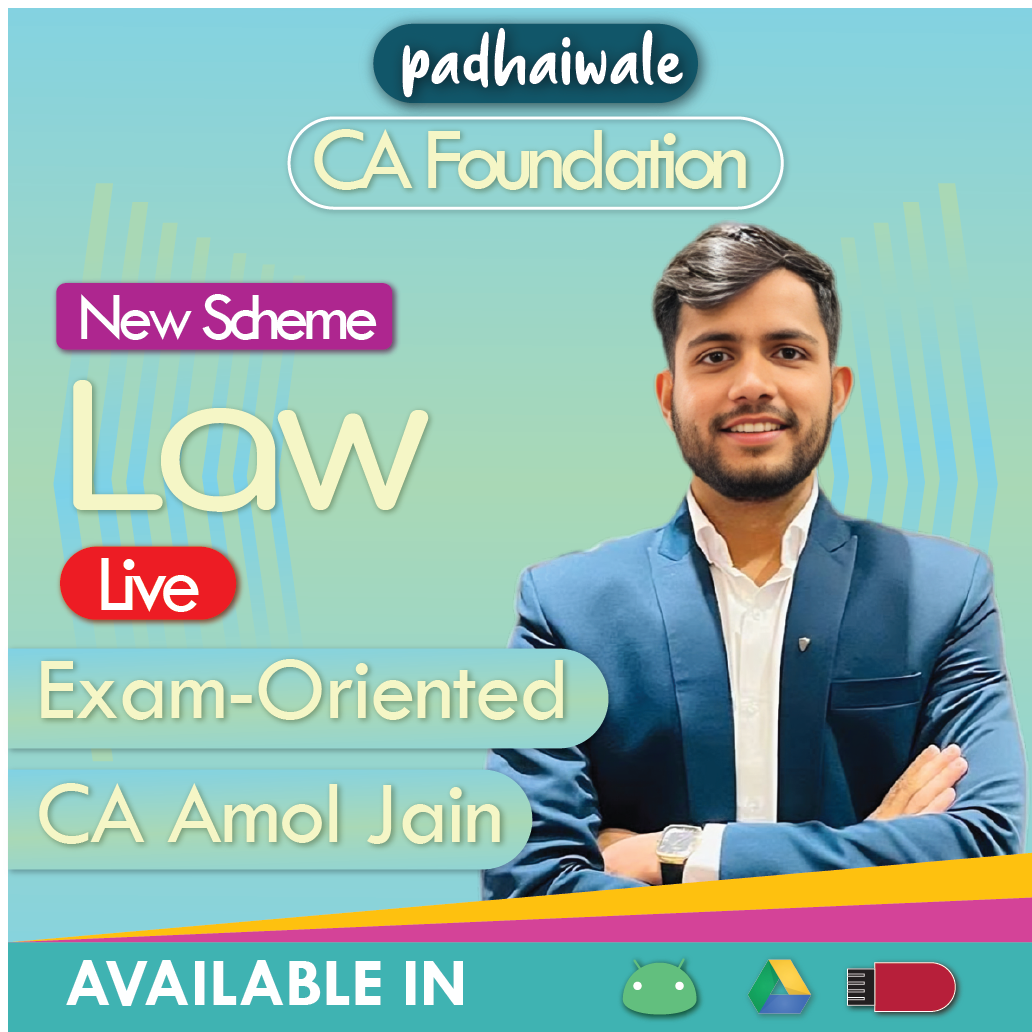 CA Foundation Law Live Exam-Oriented New Scheme Amol Jain