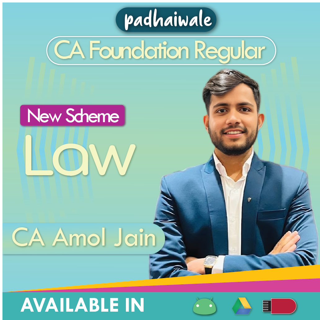 CA Foundation Law New Scheme Amol Jain