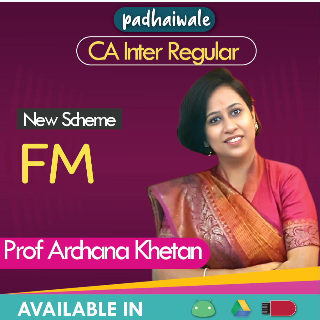 CA Inter FM  New Scheme Archana Khetan