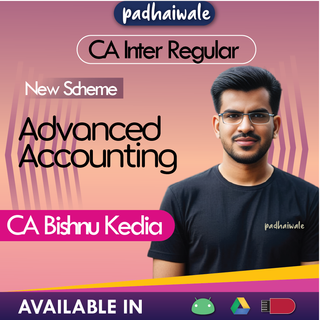 CA Inter Advanced Accounting New Scheme Bishnu Kedia