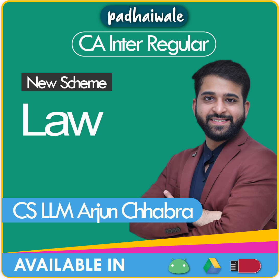 CA Inter Law New Scheme Arjun Chhabra