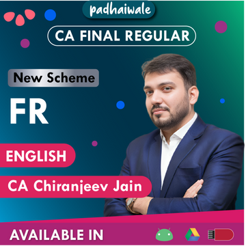 CA Final FR English New Scheme Chiranjeev Jain 