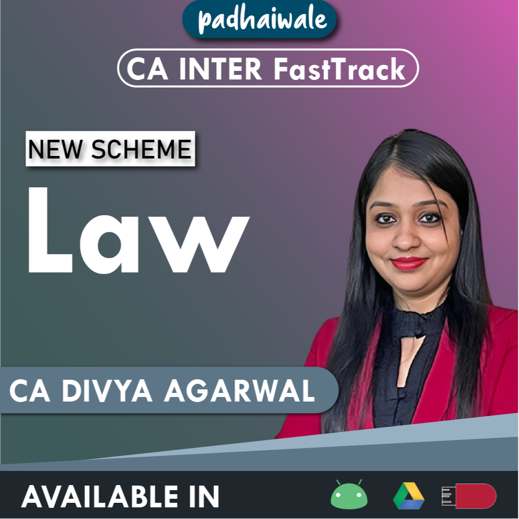 CA Inter Law FastTrack New Scheme Divya Agarwal