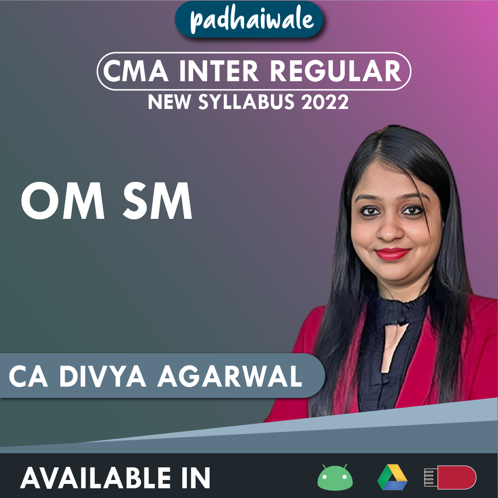 CMA Inter OM SM Divya Agarwal