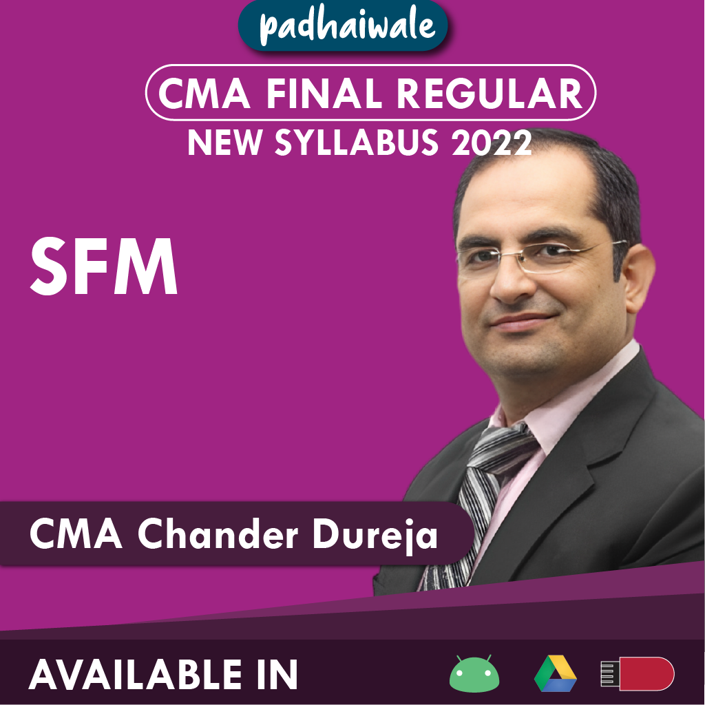 CMA Final SFM Chander Dureja