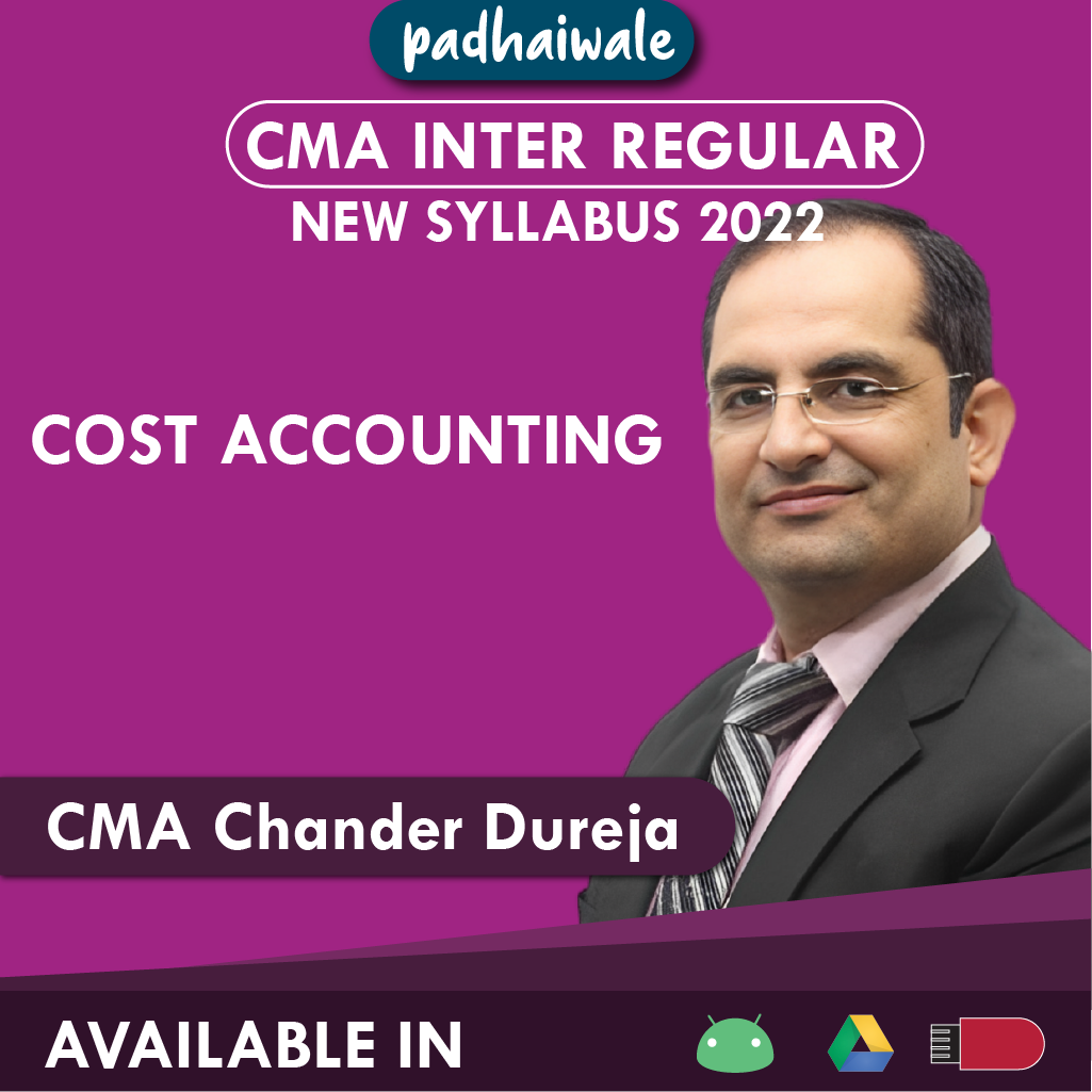 CMA Inter Costing Accounting Chander Dureja