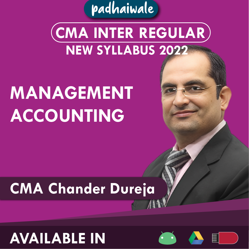 CMA Inter Management Accounting Chander Dureja
