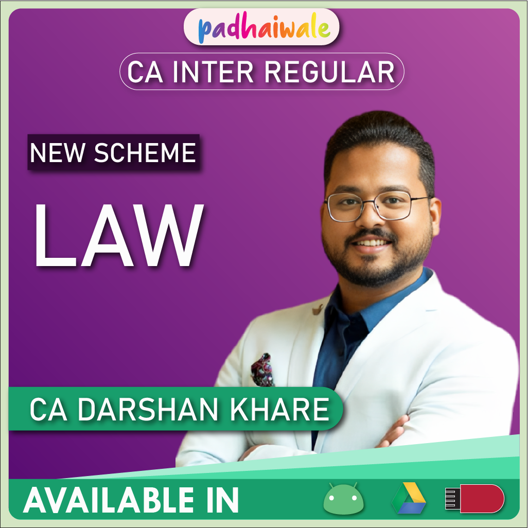CA Inter Law New Scheme Darshan Khare