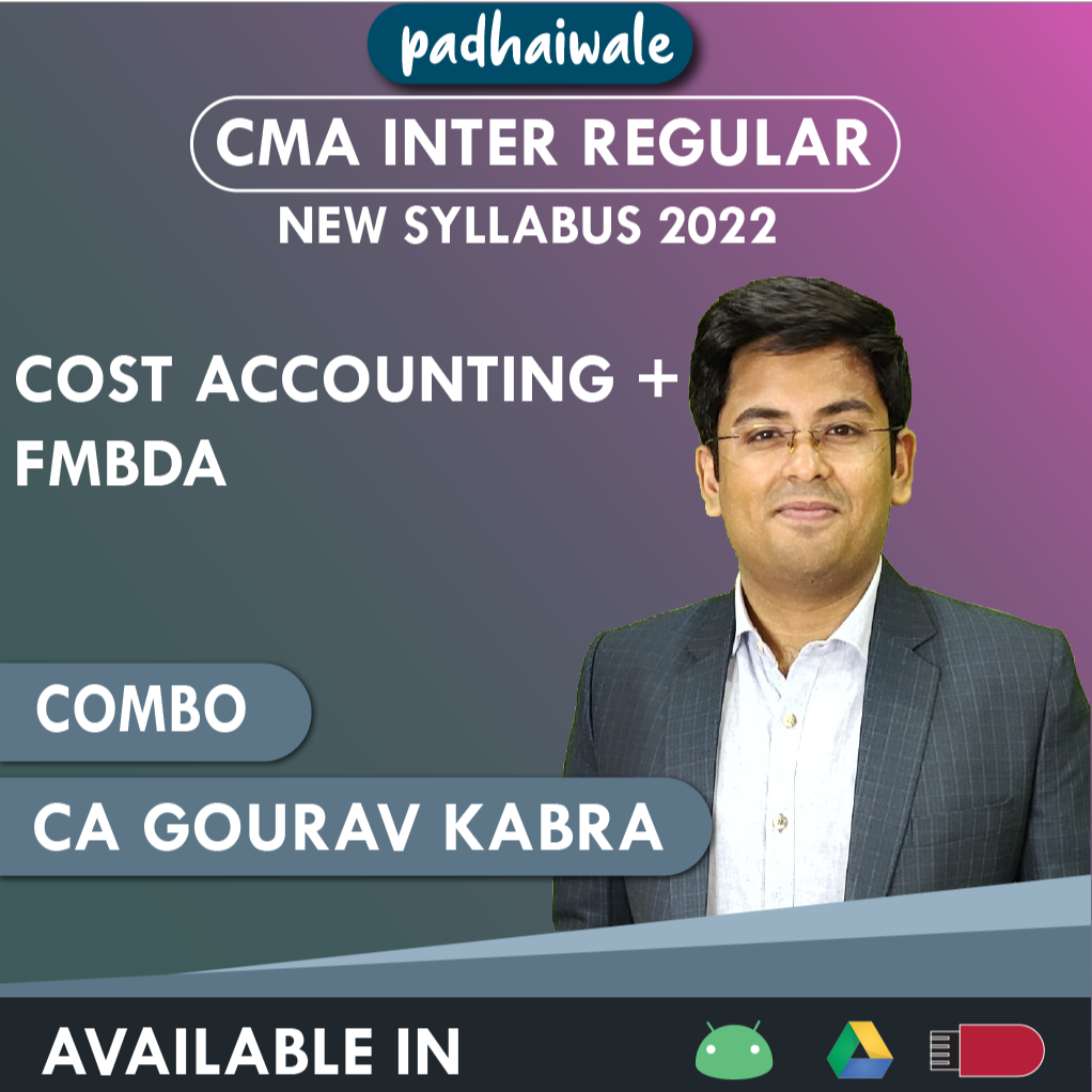 CMA Inter Cost Accounting Gourav Kabra