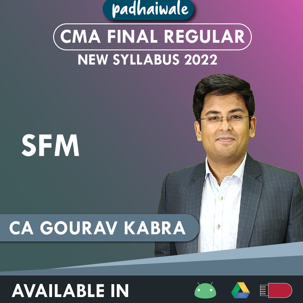 SFM CMA Final Gourav Kabra
