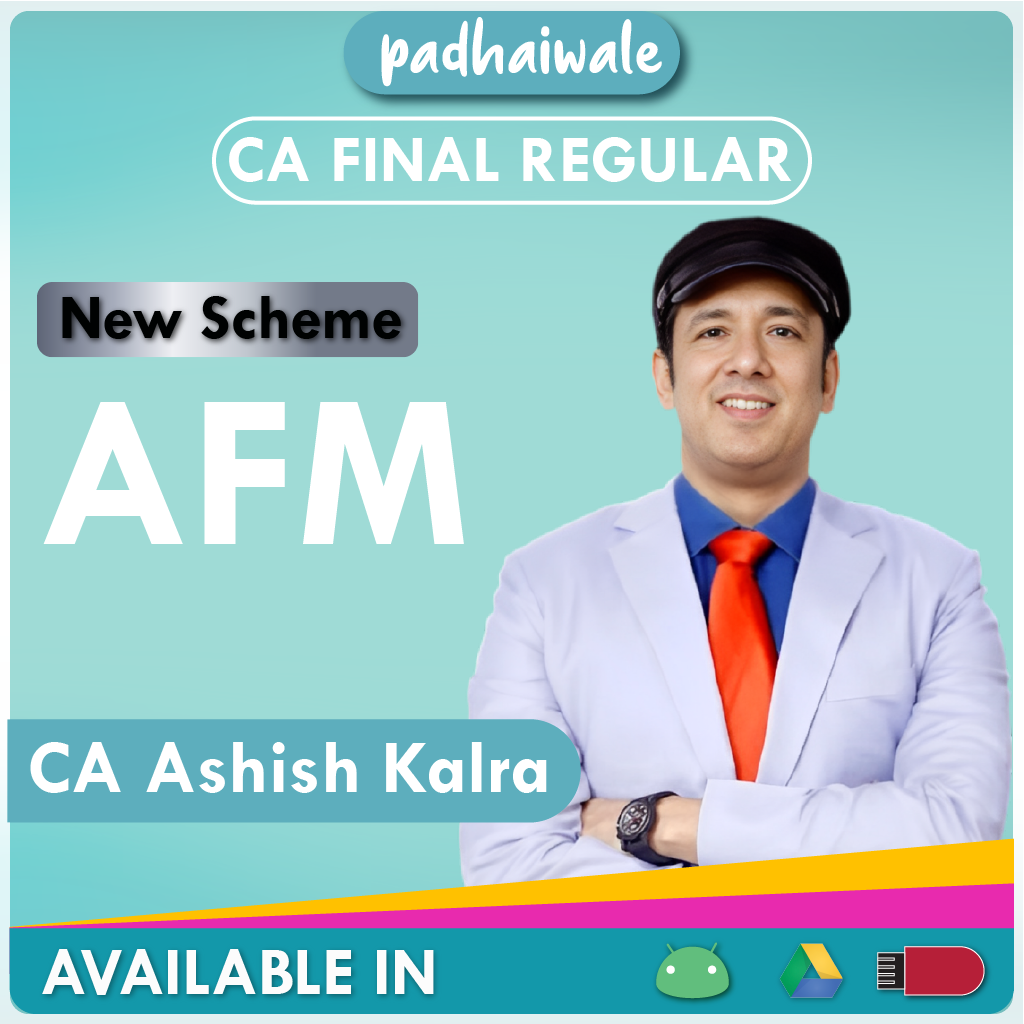 CA Final AFM Regular Pre-Booking New Scheme Ashish Kalra