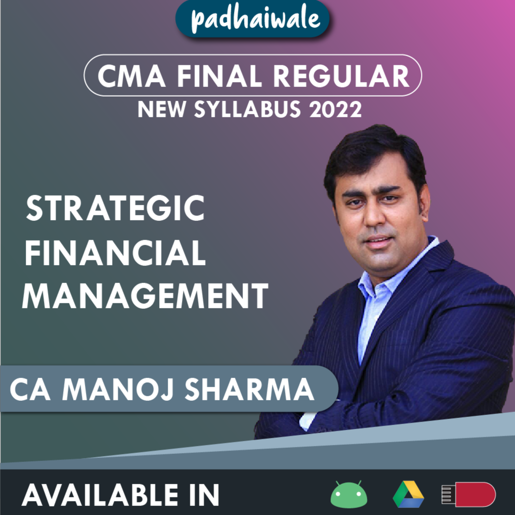 CMA Final SFM Manoj Sharma