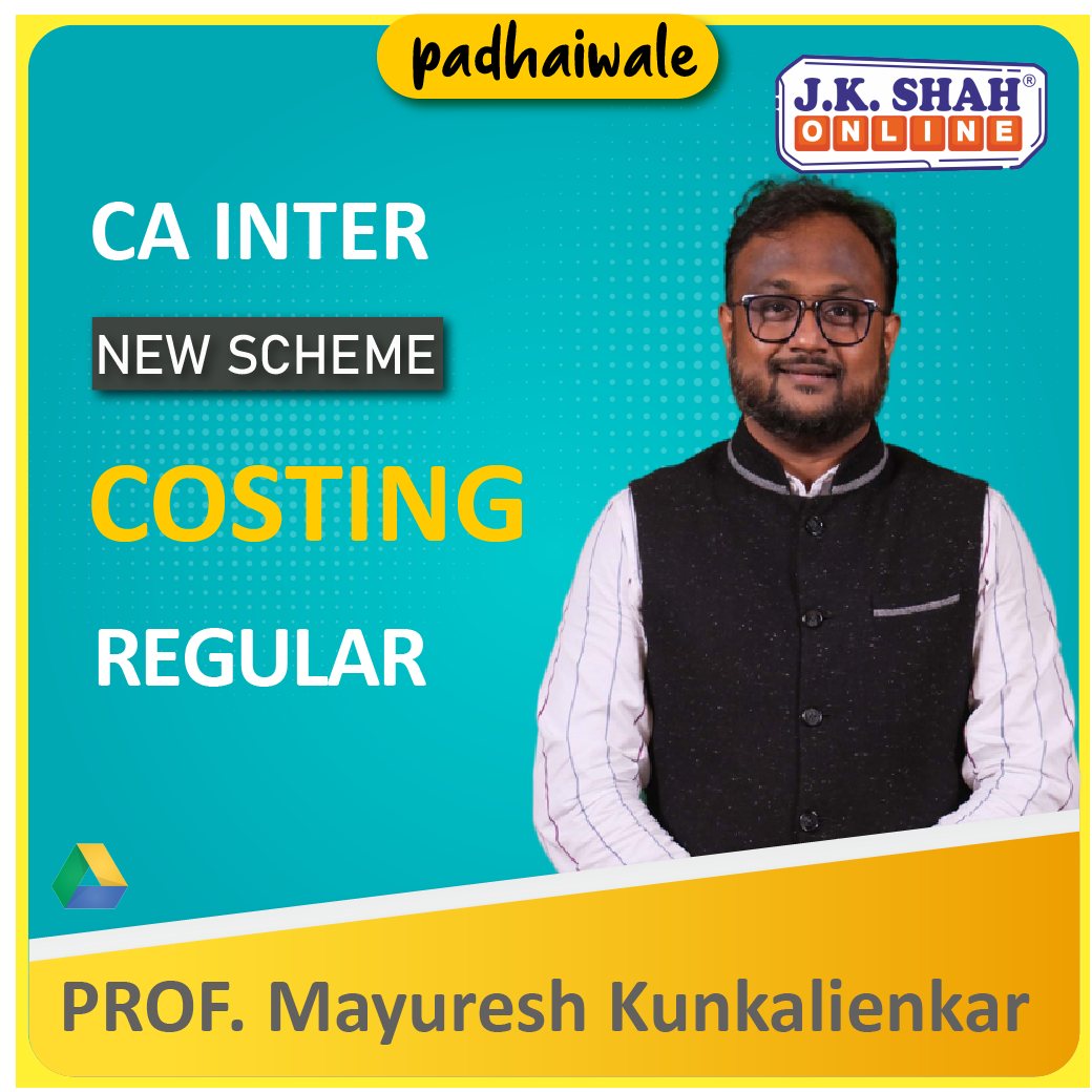 CA Inter Costing New Scheme Mayuresh Kunkalienkar