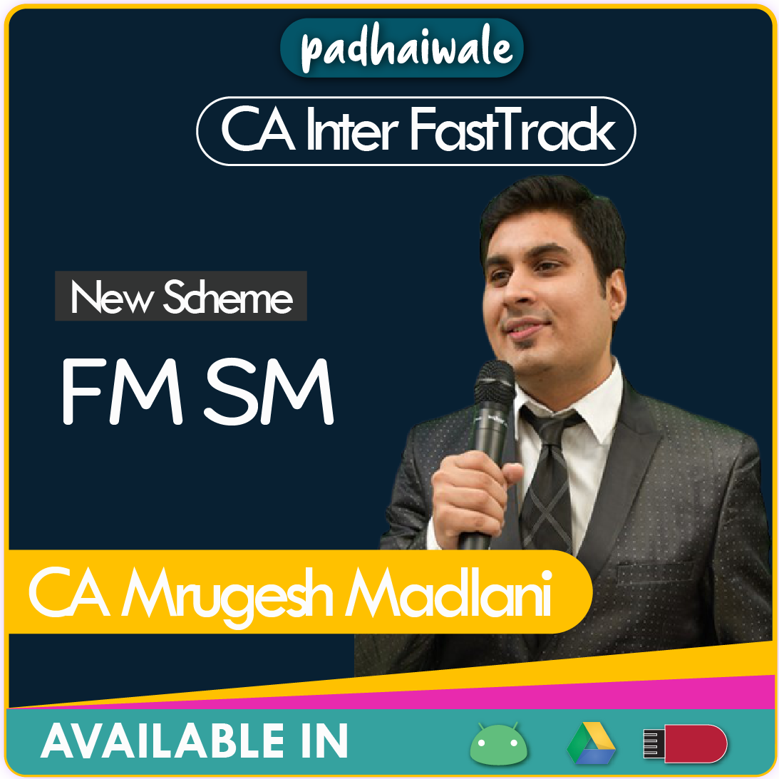 CA Inter FM SM FastTrack New Scheme Mrugesh Madlani