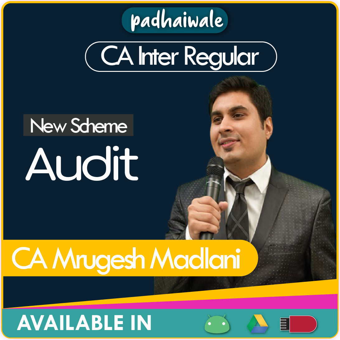 CA Inter Audit New Scheme Mrugesh Madlani