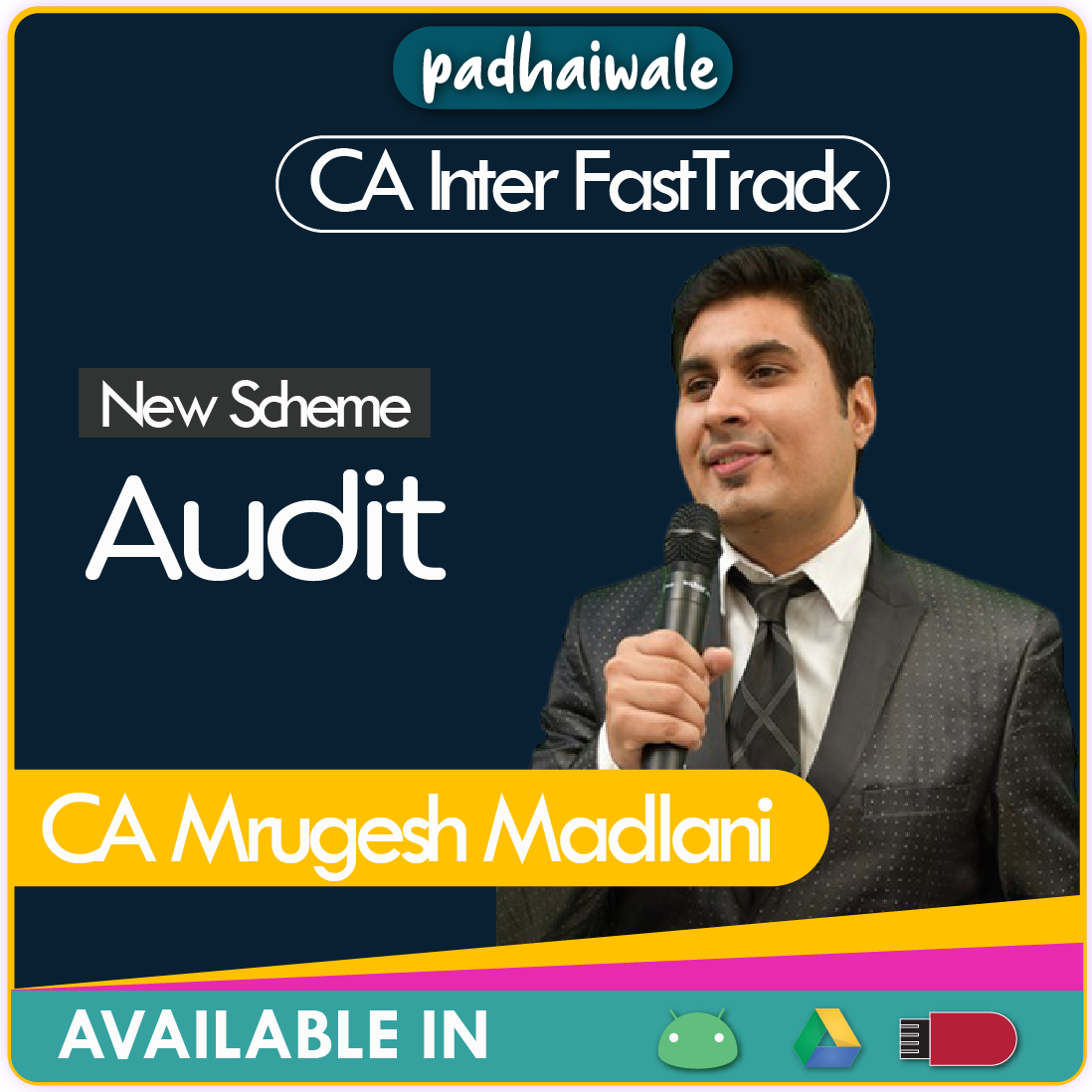 CA Inter Audit FastTrack New Scheme Mrugesh Madlani