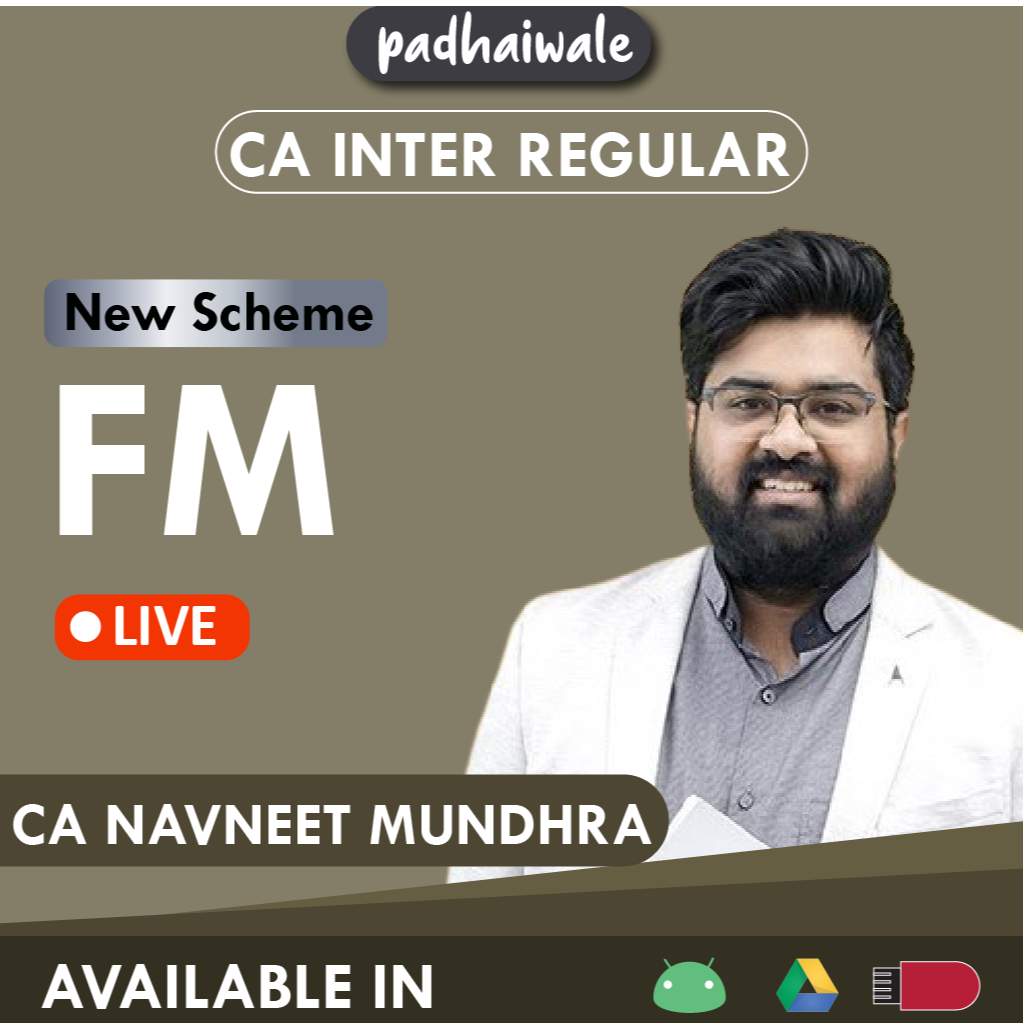 CA Inter FM New Scheme Navneet Mundhra