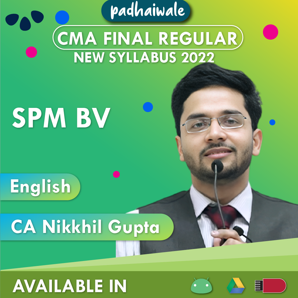 CMA Final SPMBV English nikhil gupta