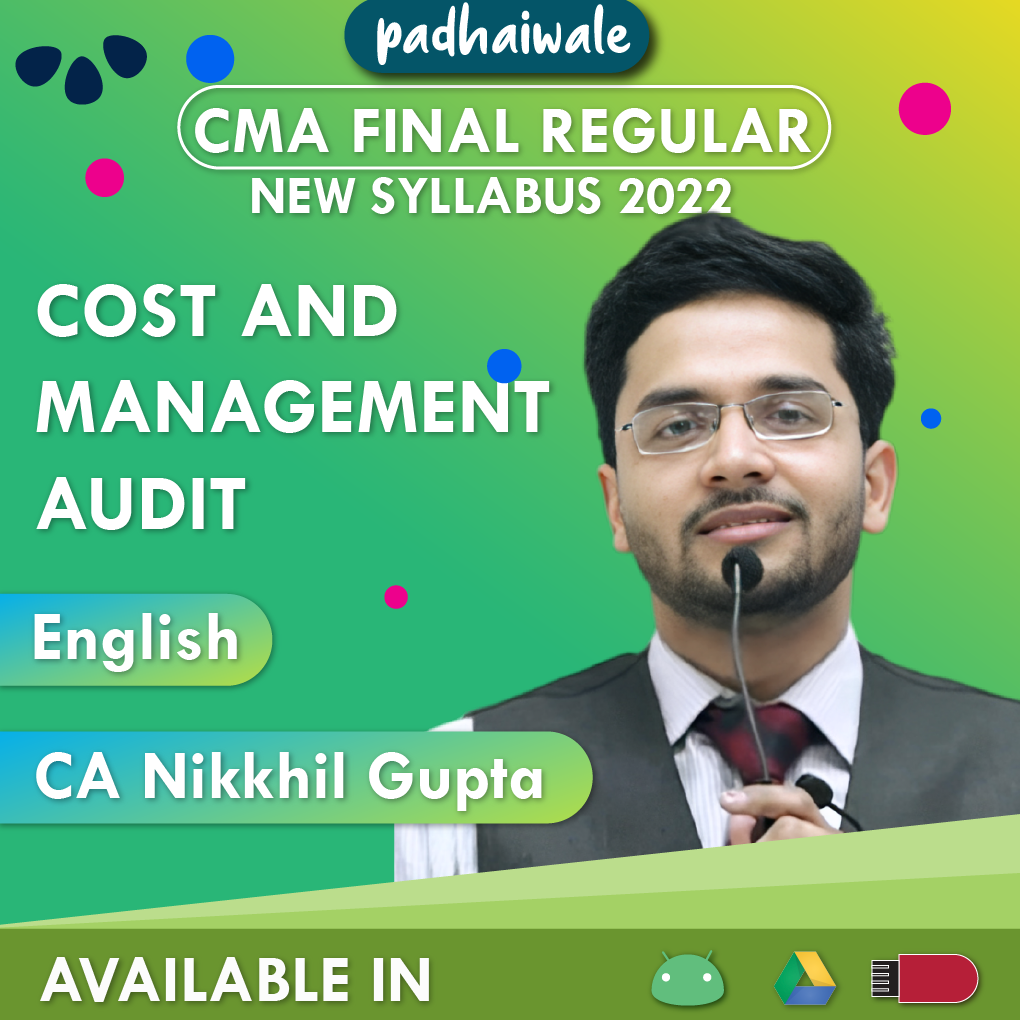 Cost and Management Audit cma final nikhil gupta