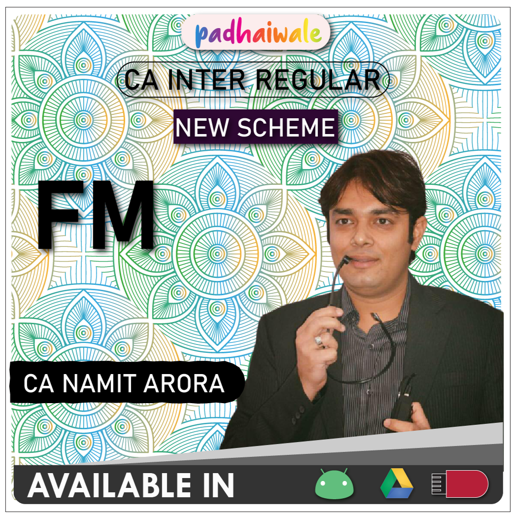 CA Inter FM New Scheme Namit Arora