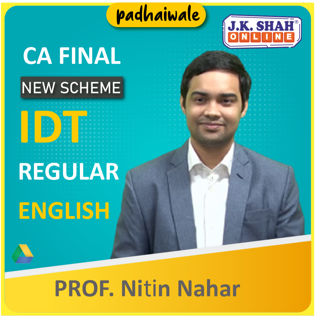 CA Final IDT English New Scheme Nitin Nahar