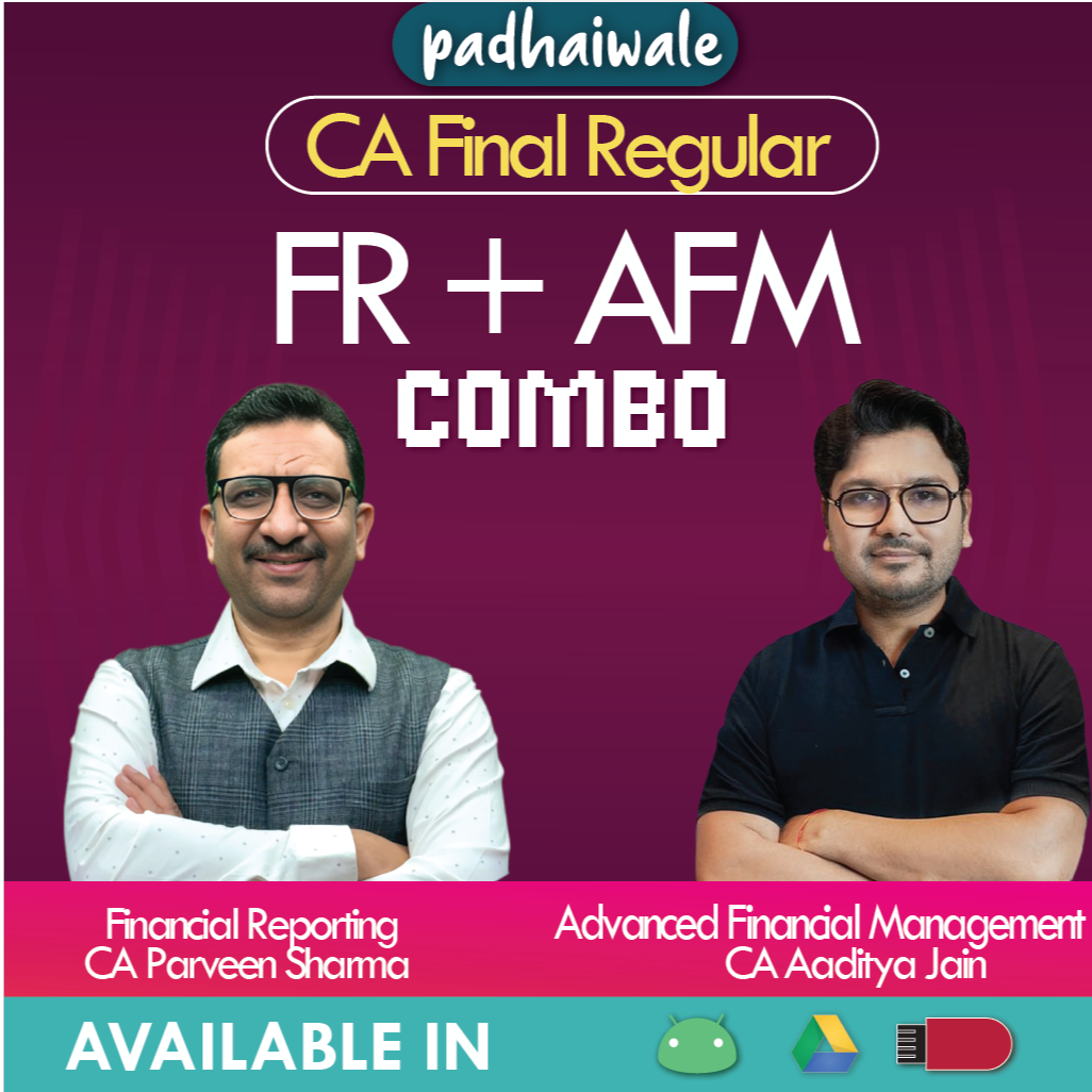 CA Final FR + AFM Combo New Scheme Parveen Sharma Aaditya Jain