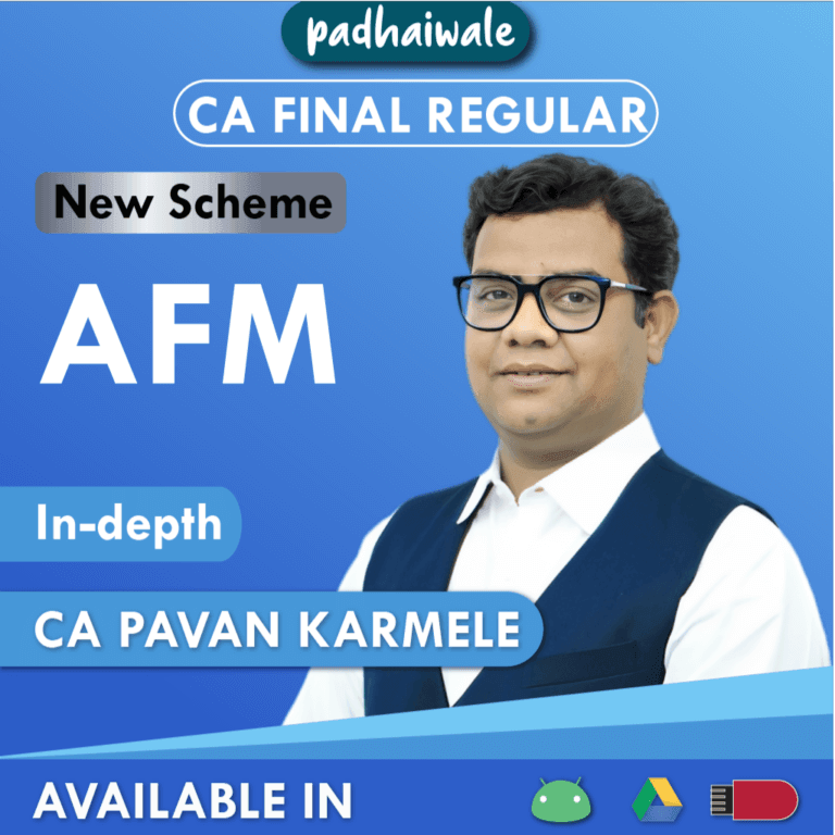 CA Final AFM New Scheme Pavan Karmele