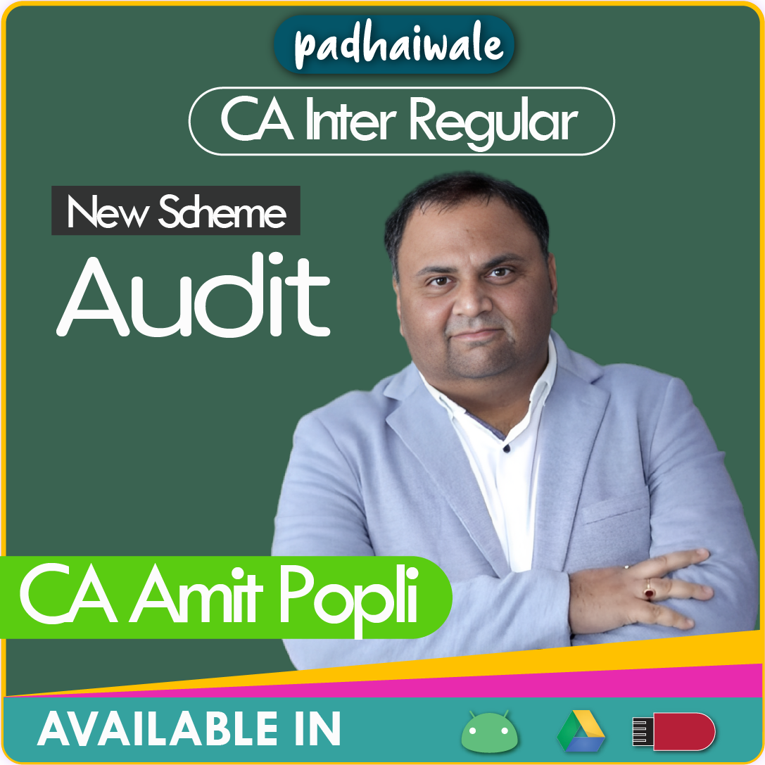 CA Inter Audit New Scheme Amit Popli