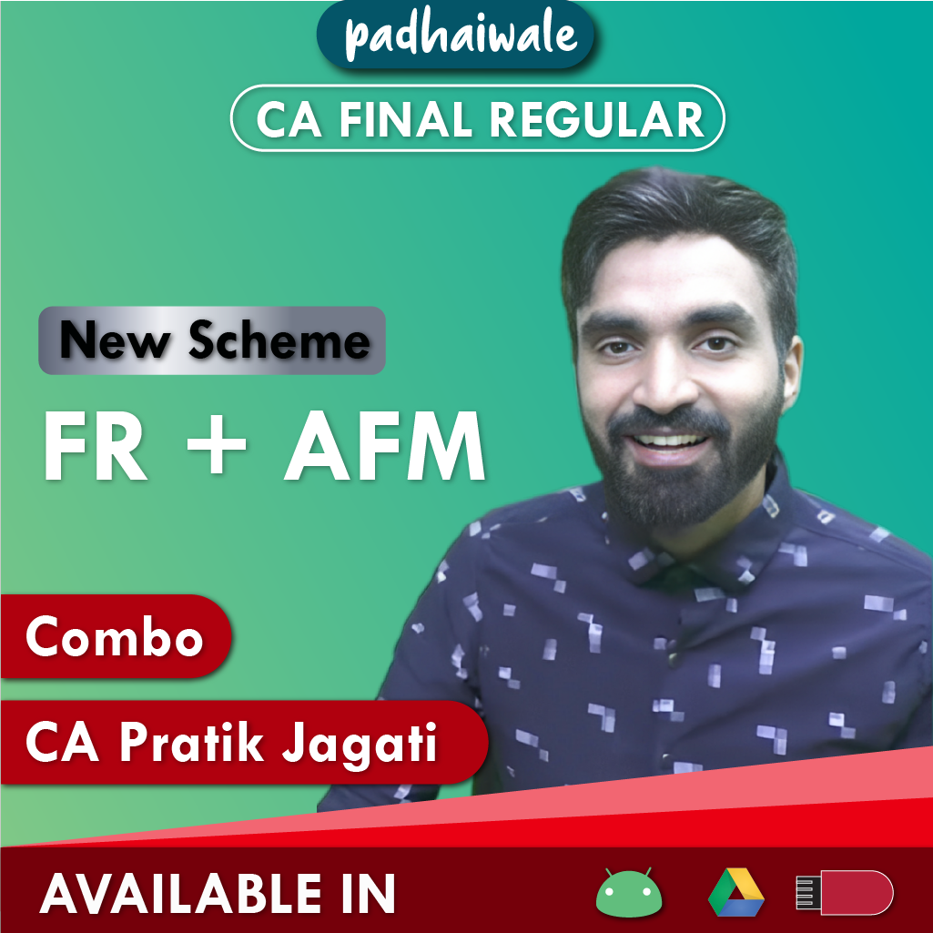 CA Final FR + AFM Combo New Scheme Pratik Jagati