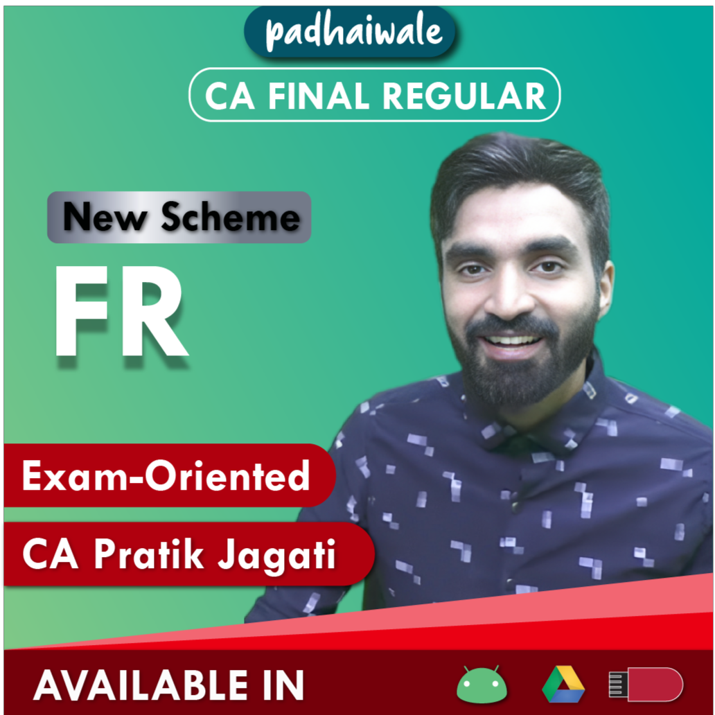 CA Final FR Exam-Oriented New Scheme Pratik Jagati