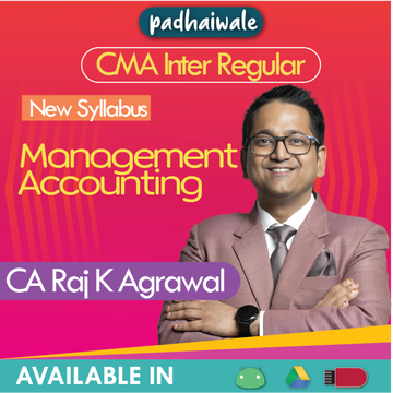 CMA Inter Management Accounting Raj K Agrawal
