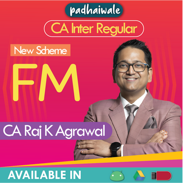 CA Inter FM New Scheme Raj K Agrawal