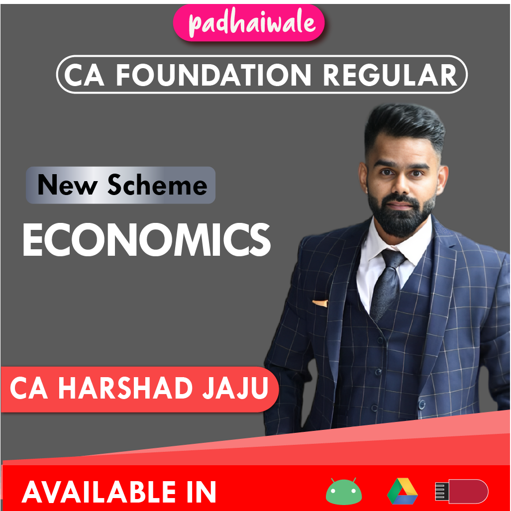 CA Foundation Economics New Scheme Harshad Jaju