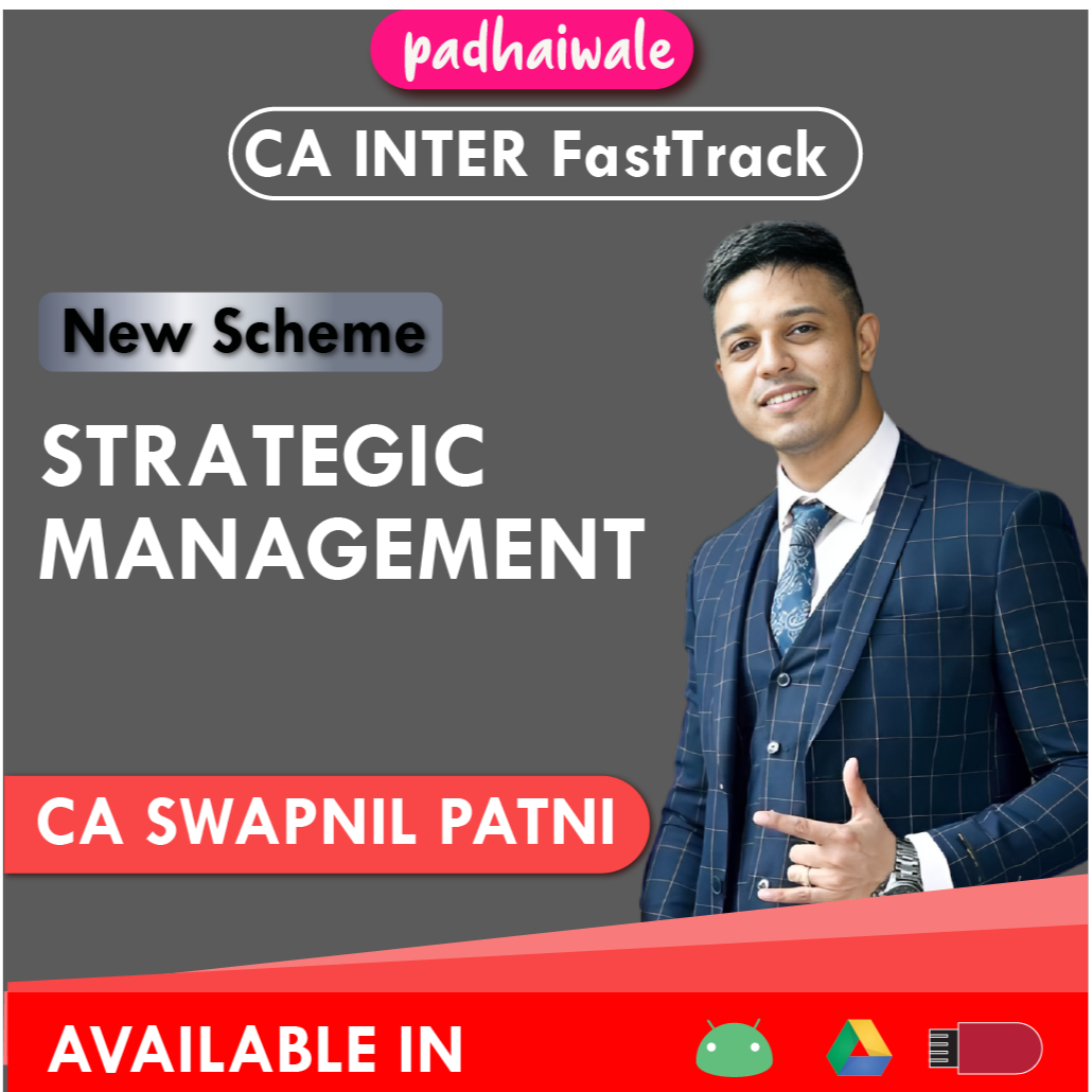 CA Inter SM FastTrack New Scheme Swapnil Patni 