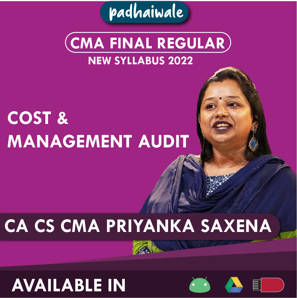 CMA Final Cost and Management Audit Priyanka Saxena