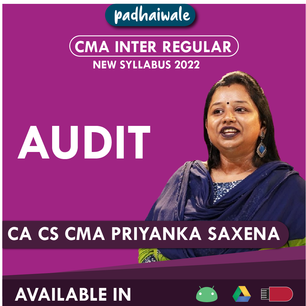 CMA Inter Audit Priyanka Saxena