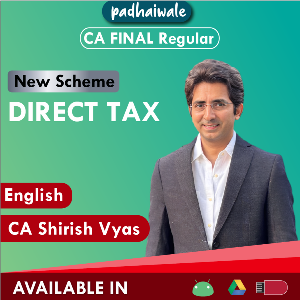 CA Final DT English New Scheme Shirish Vyas