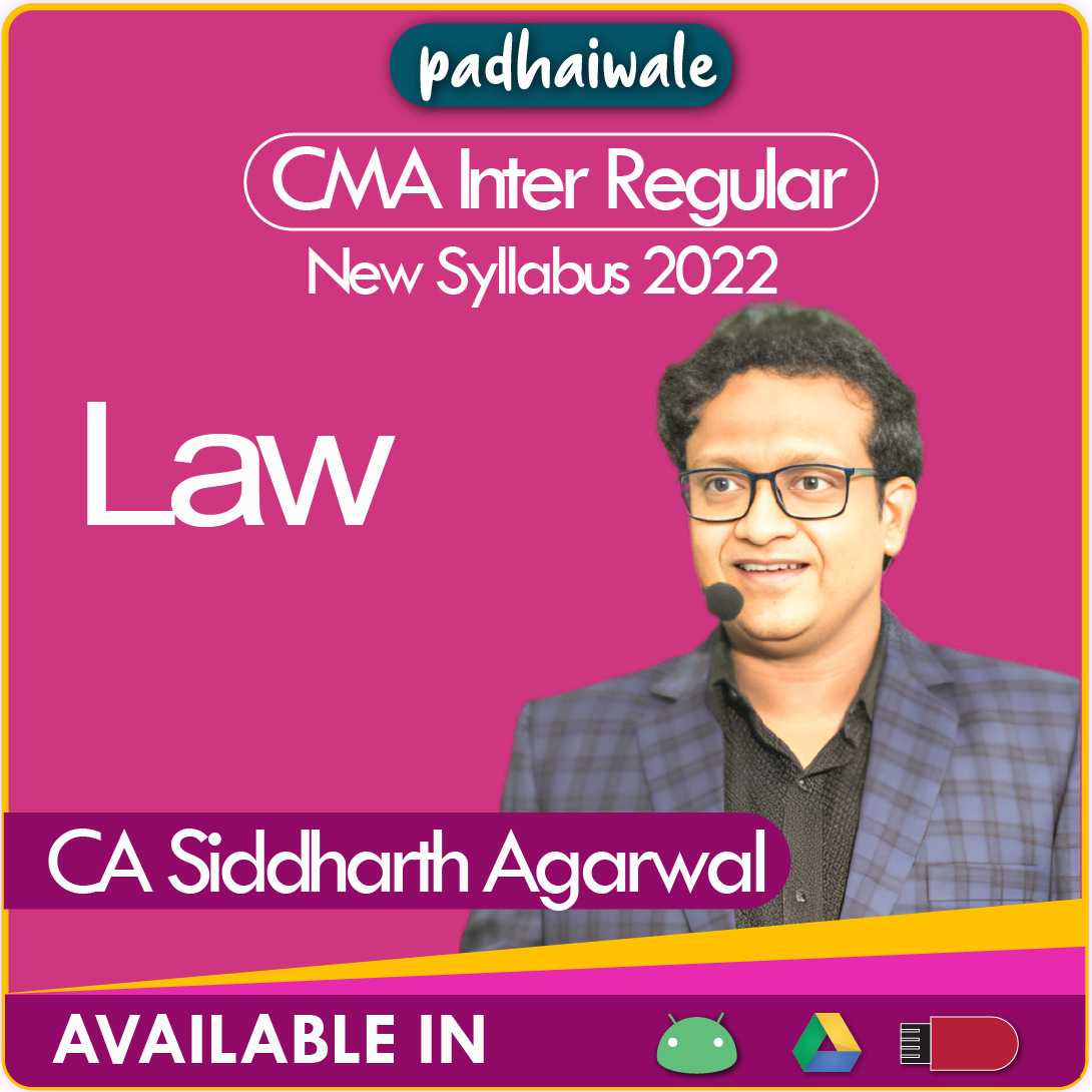 CMA Inter Law Siddharth Agarwal