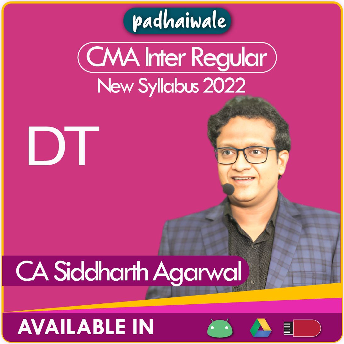 CMA Inter Direct Taxation Siddharth Agarwal