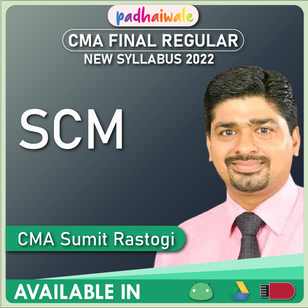 CMA Final SCM New Syllabus Sumit Rastogi