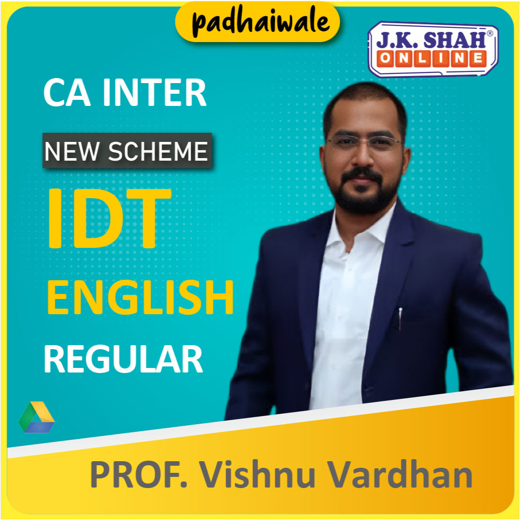 CA Inter IDT English New Scheme Vishnu Vardhan