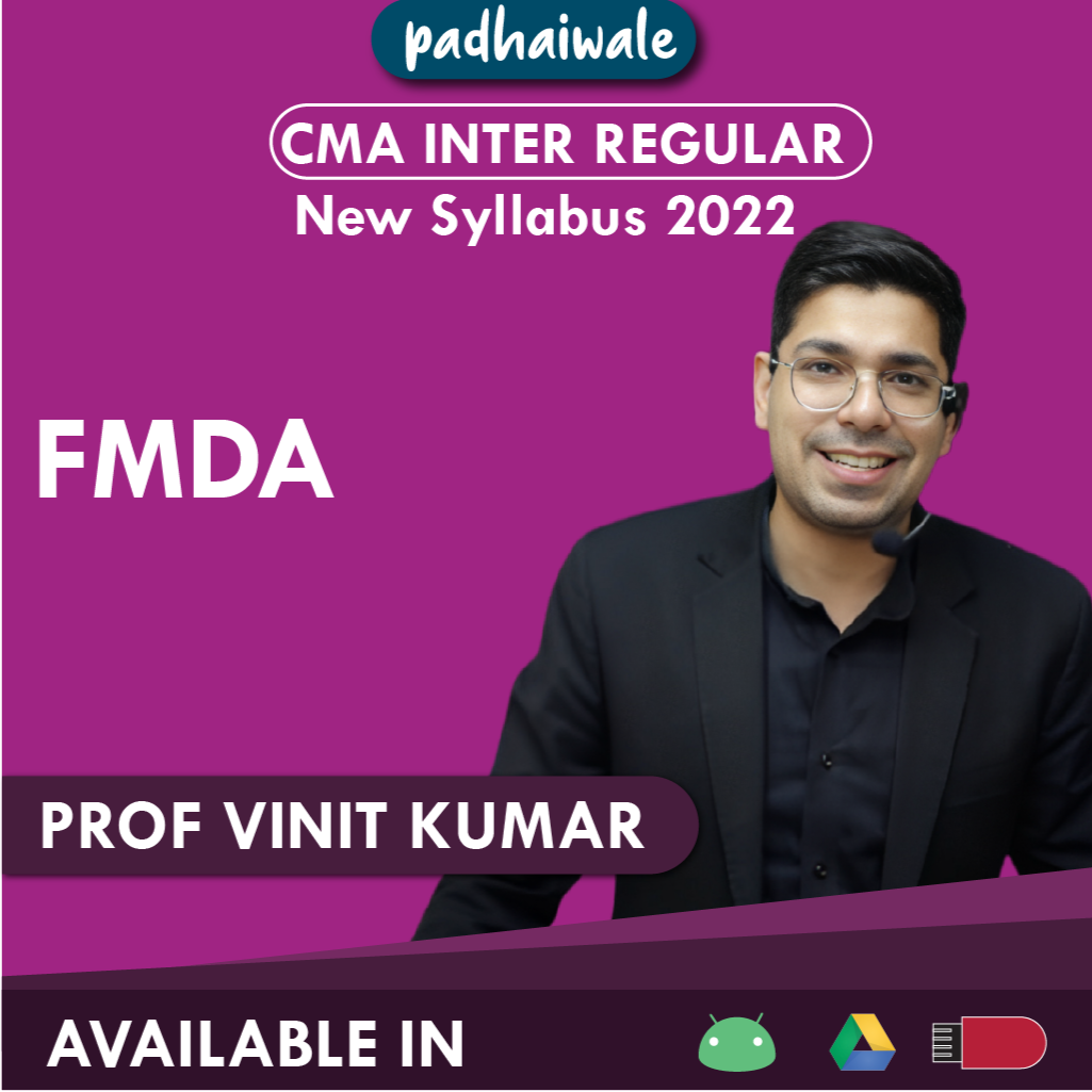 CMA Inter FMDA Vinit Kumar